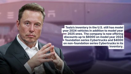 Tesla Cybertruck Inventory Swells Despite Discounts, Falling Well Short of Elon Musk's Vision