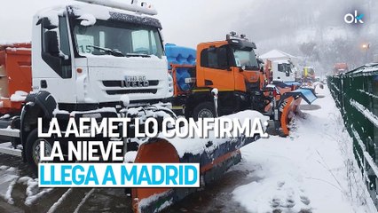 La AEMET lo confirma: la nieve llega a Madrid y ya hay fecha exacta