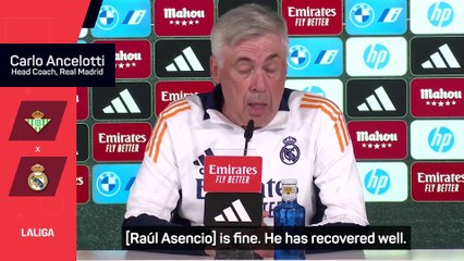 Asencio 'ready to play' despite abusive chants in San Sebastian - Ancelotti