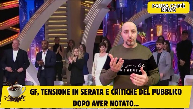 GF, tensione in serata e critiche del pubblico dopo aver notato...