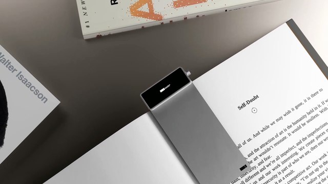 Este gadget quer ser o seu aliado para terminar de ler livros
