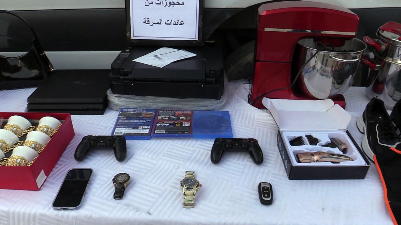 أمن عنابة تطيح بسارقي مسكن البالغين من العمر 24 و 53 سنة و استرجاع محجوزات