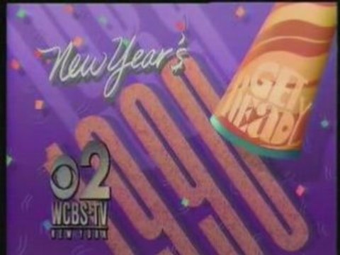 WCBS ID - New Year - 1990