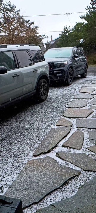 So MUCH hail!!!