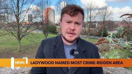 Ladywood named worst crime hotspot