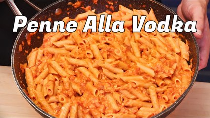Penne Alla Vodka une recette très facile et trop délicieuse