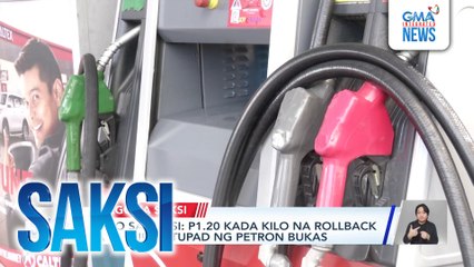 P1.20 kada kilong rollback sa LPG, ipatutupad ng Petron bukas | Saksi