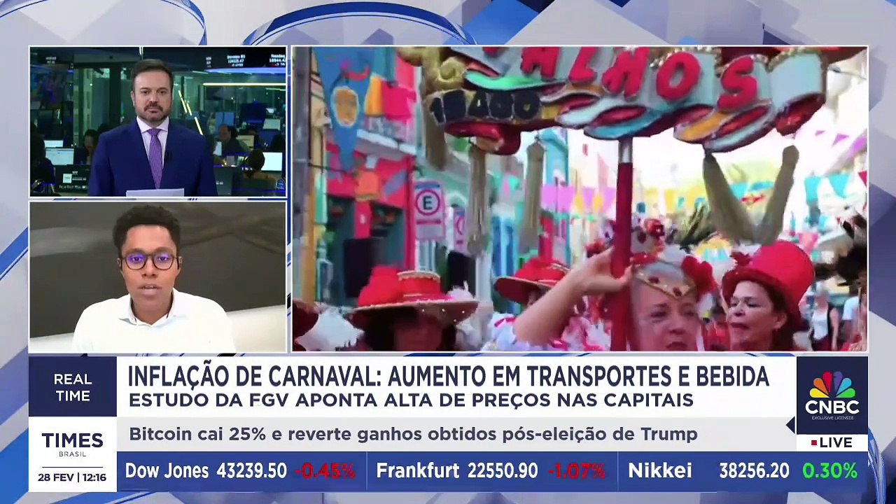 Preços altos estão impactando bolso dos foliões neste Carnaval; economista comenta