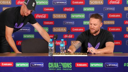 England's Jos Buttler on resigning as captain and coach Brendon McCullum on their final ICC Champions Trophy clash with South Africa