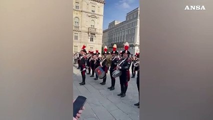 Trieste suona l'Inno e attende il Vespucci, domani l'arrivo in porto