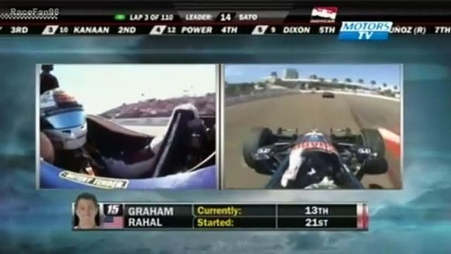 IndyCar Series 2014_Manche 1_Firestone Grand Prix of St. Petersburg_Résumé de la course (en français - Motors TV - France) [RaceFan96]