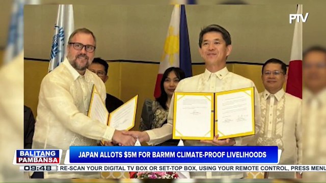 Japan allots $5-M for BARMM climate-proof livelihoods