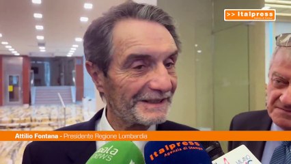 Lombardia, Fontana "Con Ministro Salute siamo d'accordo su tutto"