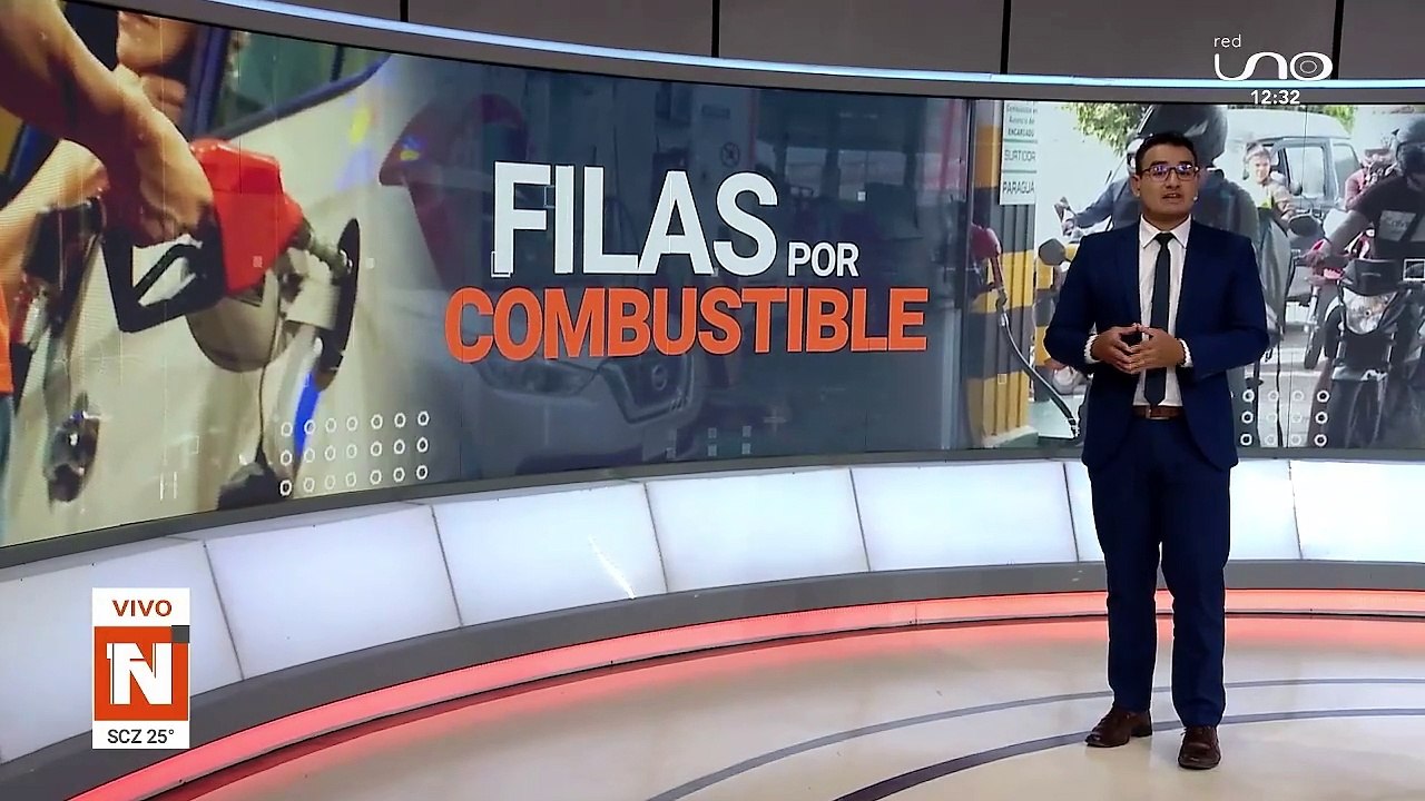 SCZ LARGAS FILAS DE COMBUSTIBLE