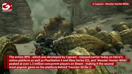 Monster Hunter Wilds makes history for Capcom