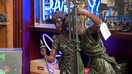 Strange treasures hidden in a Midlands antique shop