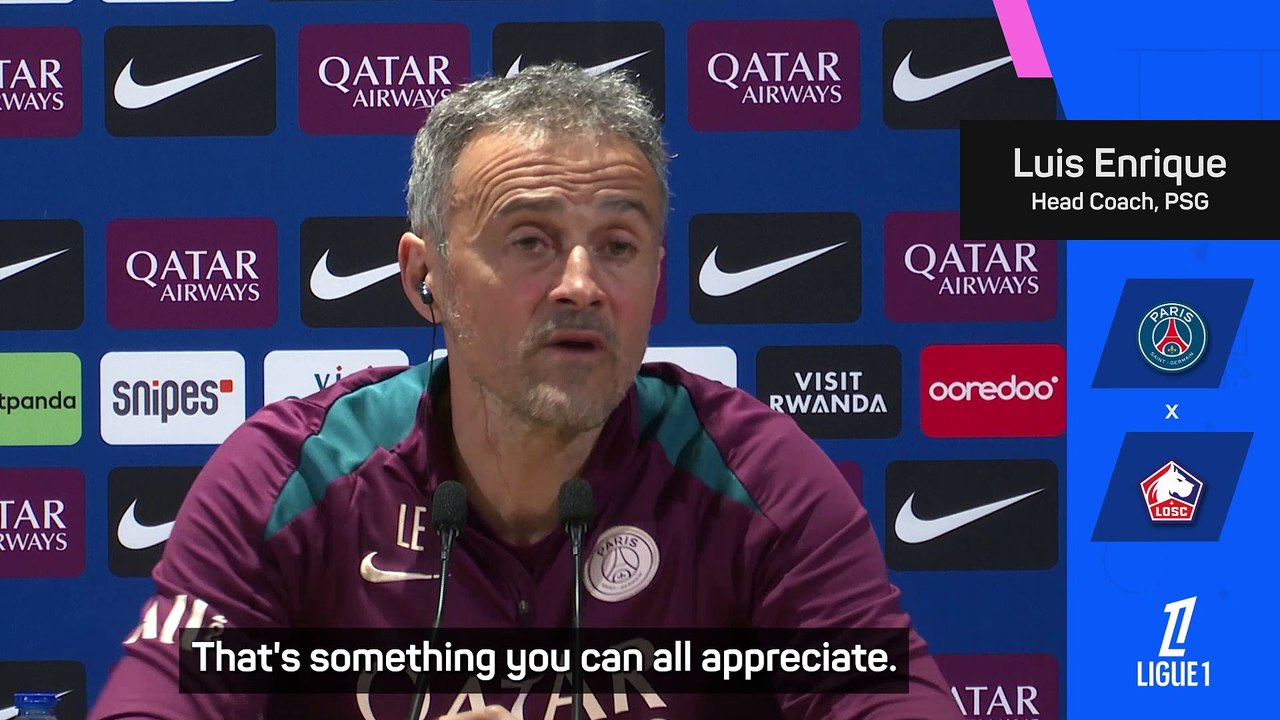 Enrique believes PSG and Liverpool are 'real' teams