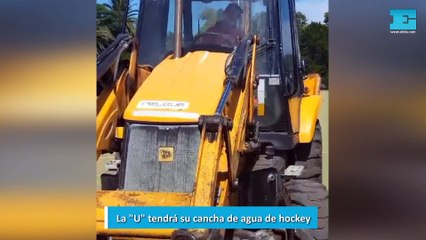 La U tendrá su cancha de agua de hockey