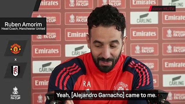 Amorim reveals how Garnacho will apologise to United team-mates