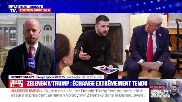 Vous devez être reconnaissant : échange très tendu dans le bureau ovale entre Volodymyr Zelensky et Donald Trump