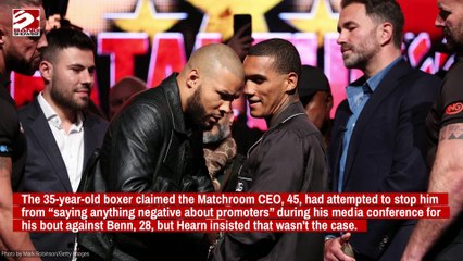 Eddie Hearn strike back at Chris Eubank Jr.’s ‘special clause’ claim