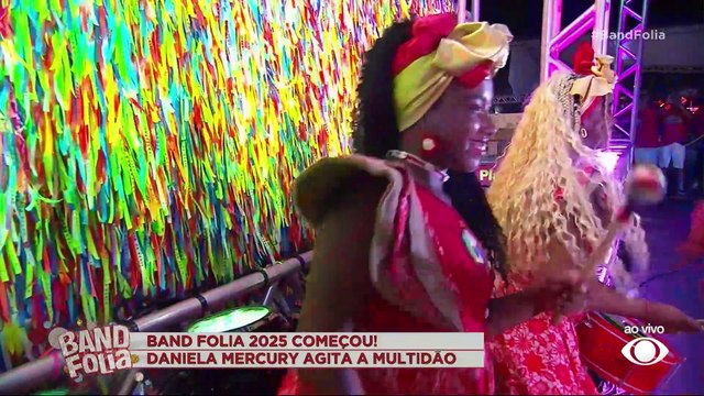 Daniela Mercury celebra os 40 anos do Axé Music no Band Folia | Barra Ondina | BandFolia 2025