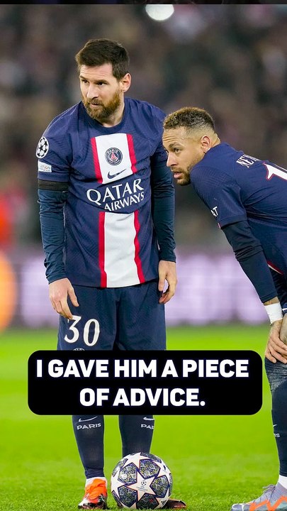 Neymar reveals hilarious Messi advice