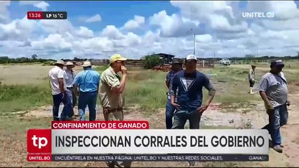Corrales sin ganado y con malezas, así luce el centro de confinamiento del Gobierno en Santa Cruz