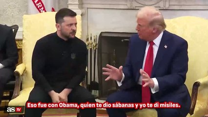 Trump exige a Zelenski que sea más agradecido por la ayuda recibida durante la guerra con Ucrania