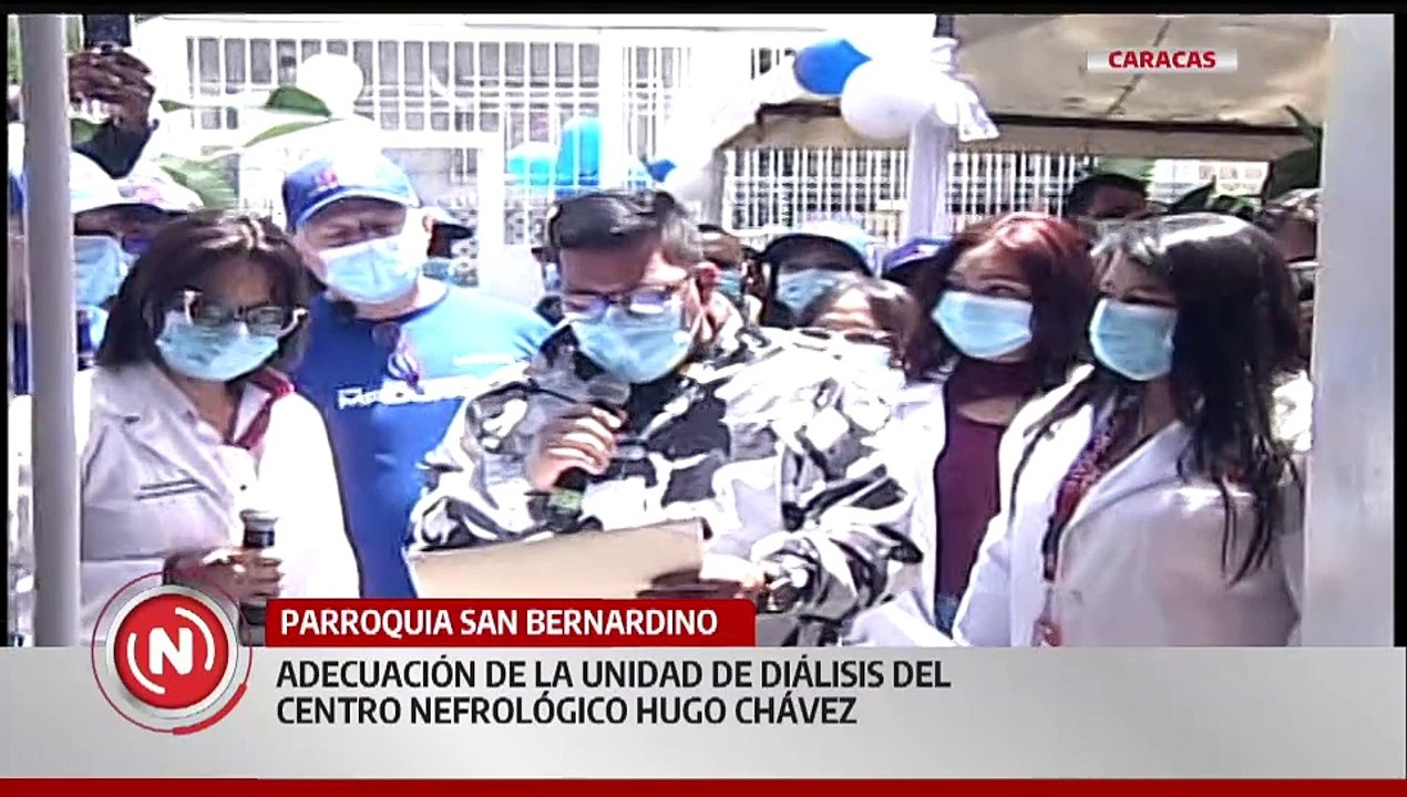 Caracas | Inauguran Centro Nefrológico Hugo Chávez a través del Plan Juntos Todo es Posible