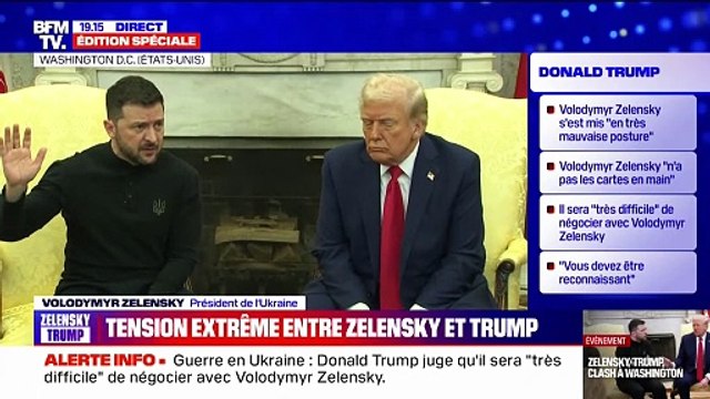 Volodymyr Zelensky: Vladimir Poutine a de la haine pour les Ukrainiens (...) il veut nous détruire