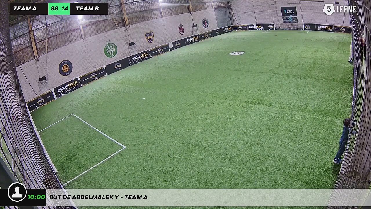 But de Abdelmalek Y - Team A