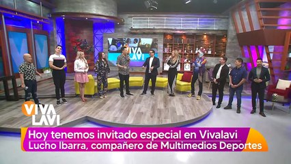 Lucho Ibarra, el invitado especial de 'Vivalavi'