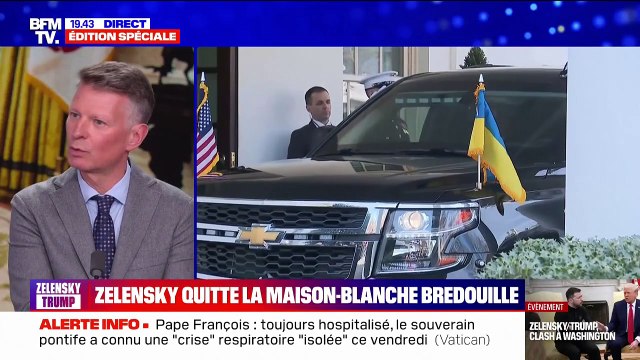 Guerre en Ukraine: Volodymyr Zelensky quitte la Maison Blanche, après son échange tendu avec Donald Trump