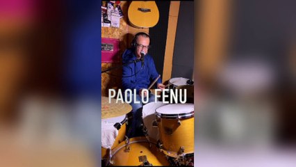 Giornata delle malattie rare, Paolo Fenu canta e suona la batteria