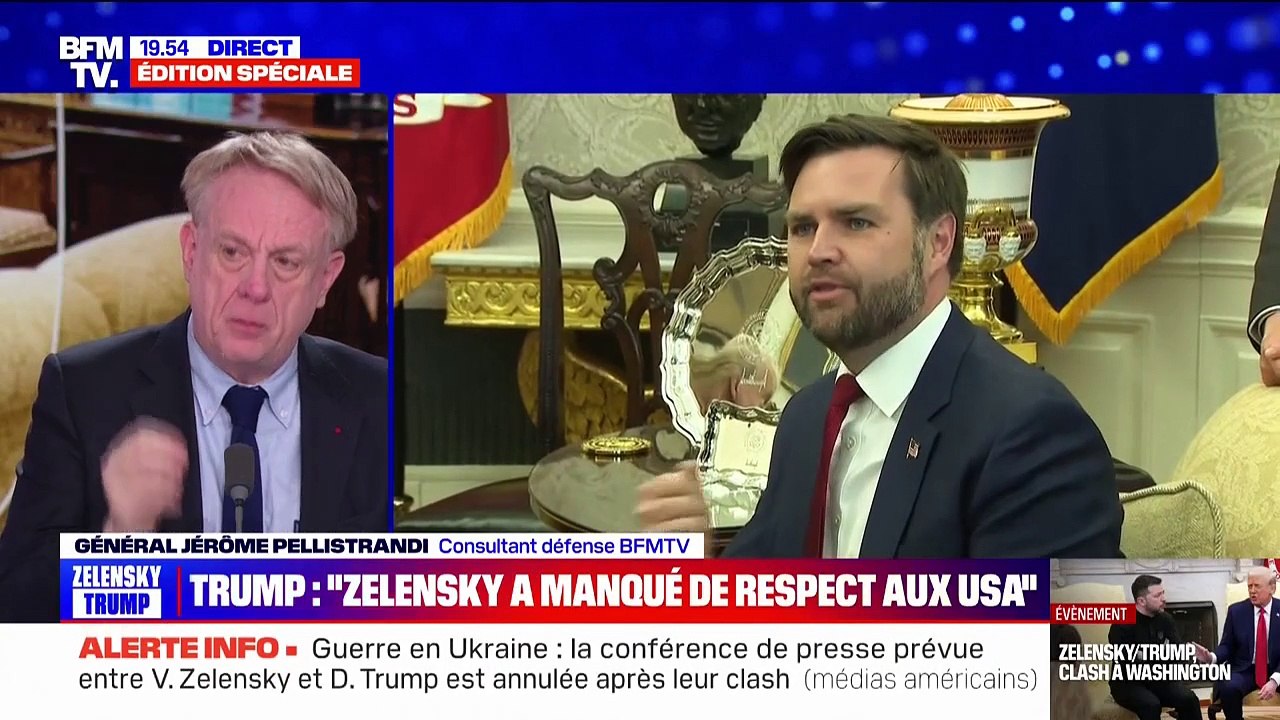 Échange tendu Trump-Zelensky: Emmanuel Macron souhaite échanger avec Volodymyr Zelensky "dans la soirée"