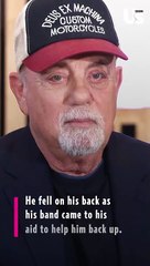 Billy Joel Loses Balance and Falls Down During Concert