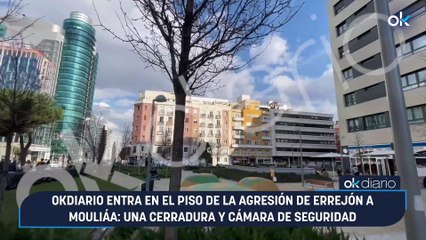 OKDIARIO entra en el piso de la agresión de Errejón a Mouliáa: una cerradura y cámara de seguridad