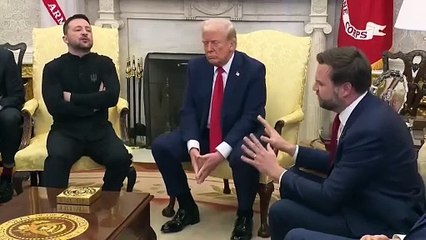 Trump ile Zelenskiy kameralar önünde tartıştı: Basın toplantısı iptal edildi!