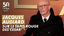 Jacques Audiard sur le tapis rouge des César 2025