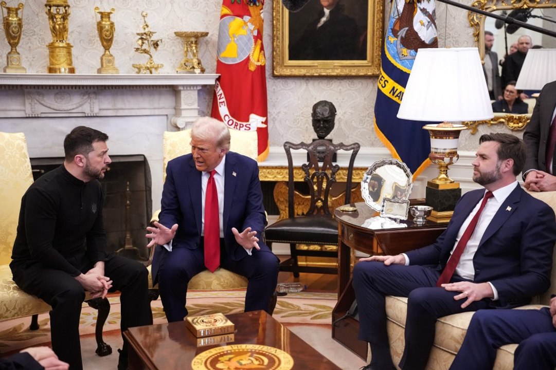 Zelensky protagoniza tenso enfrentamiento con Trump y JD Vance en la Casa Blanca