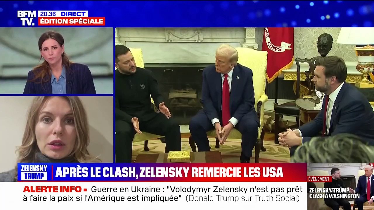 Rencontre glaciale Trump-Zelensky: l'Europe "doit comprendre qu'on ne peut plus dépendre des États-Unis", réagit Lesia Vasylenko, députée ukrainienne