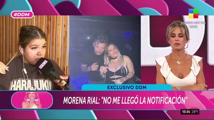 DDM - La impactante respuesta de Morena Rial ante las críticas por sus actitudes tras quedar en libertad