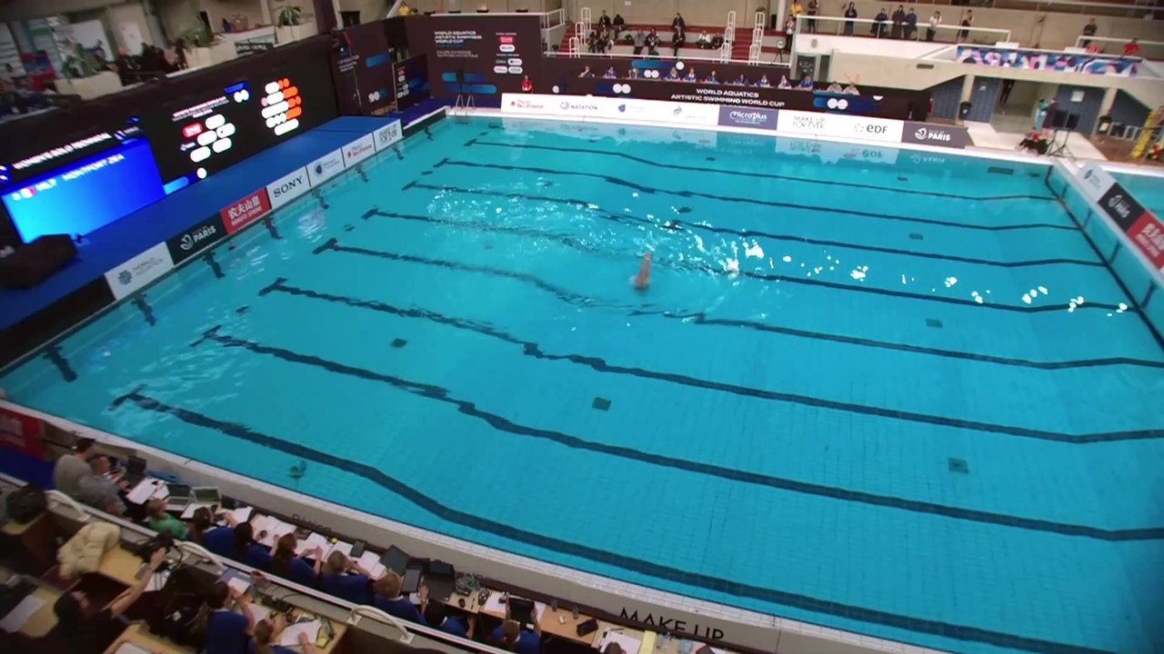 Coupe du monde de natation artistique - Solo technique femmes