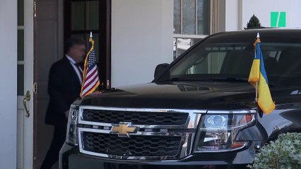 Zelenski sale de la Casa Blanca sin que nadie lo despida tras su discusión con Trump