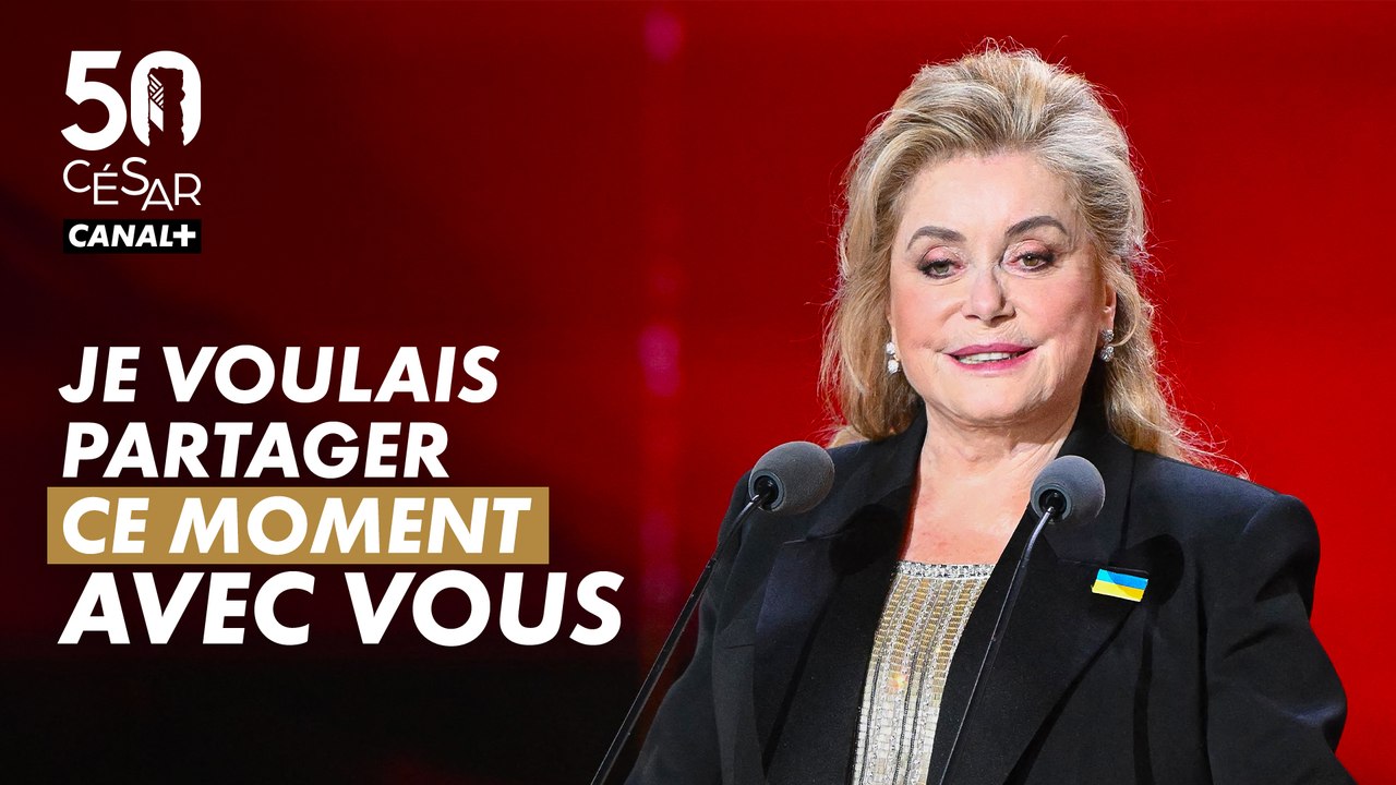 Le discours d'ouverture de Catherine Deneuve, présidente de la ...