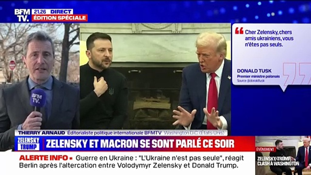 États-Unis: dans le camp républicain, les soutiens de Volodymyr Zelensky lui conseillent de présenter des excuses au président Trump