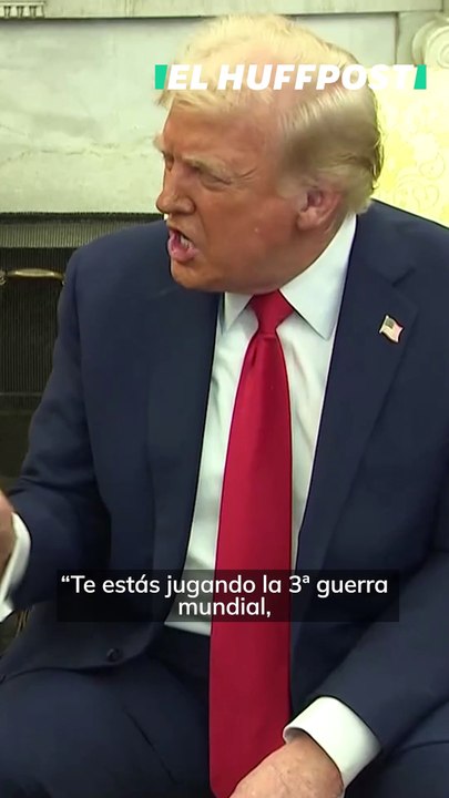 La insólita discusión entre Trump y Zelenski: "Te estás jugando la 3ª guerra mundial"