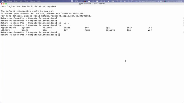 Use this TERMINAL COMMAND to Open the Desktop Folder in Finder Using a Mac - Basic Tutorial | New
