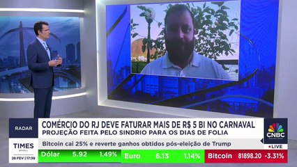Bares e restaurantes do RJ devem faturar R$ 5 bilhões no Carnaval; presidente do SindRio comenta